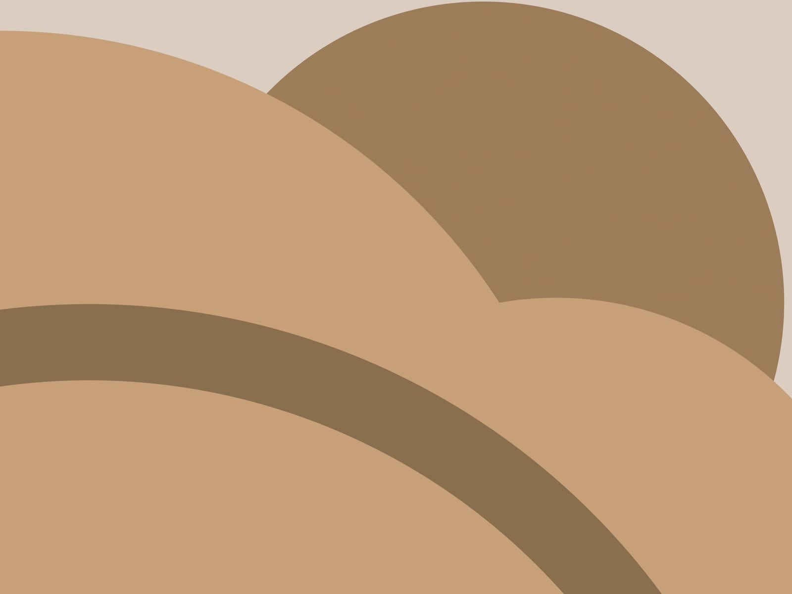 Close-up detail of Boho Ochre No. 011 at print size